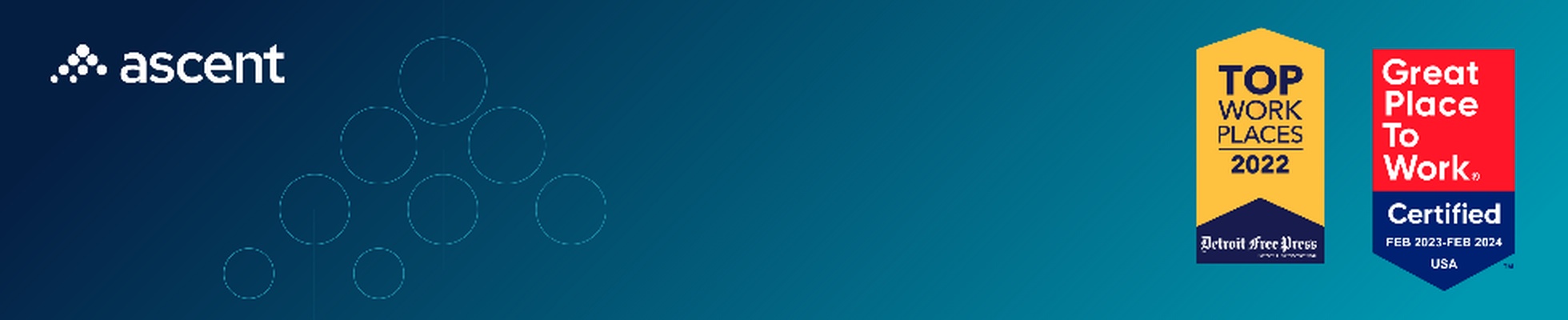Company banner showing Visual Corporation branding