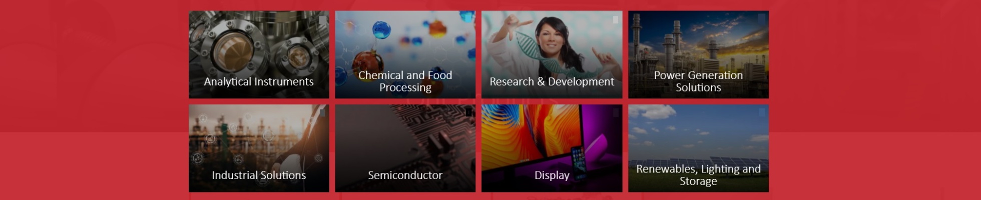 Company banner showing Visual Corporation branding