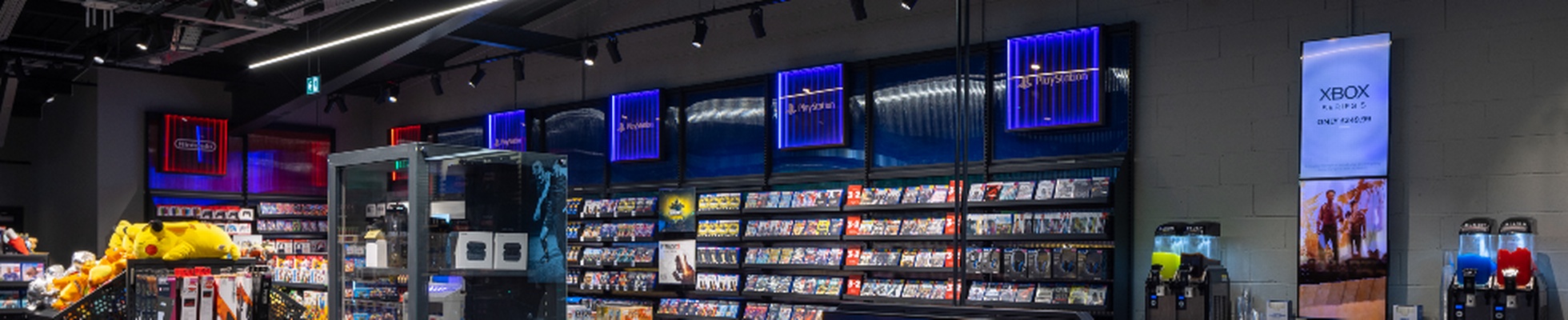 Company banner showing Visual Corporation branding