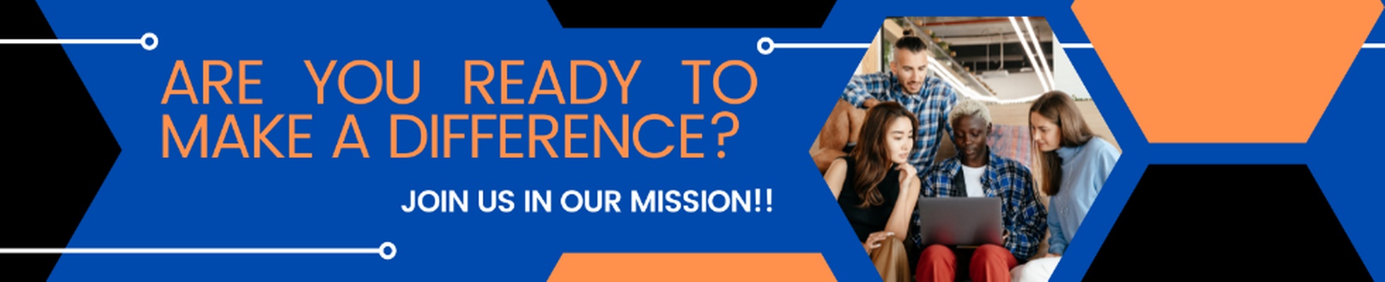 Company banner showing Visual Corporation branding