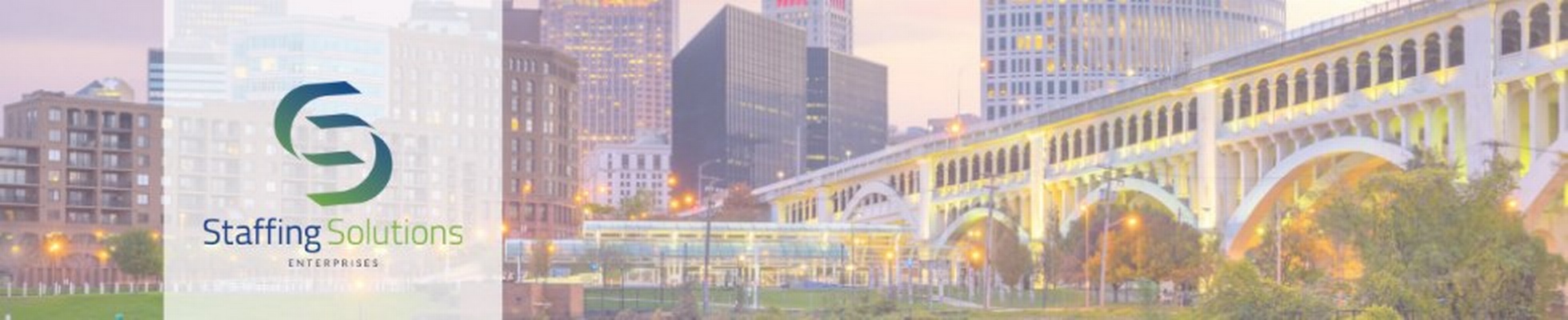 Company banner showing Visual Corporation branding