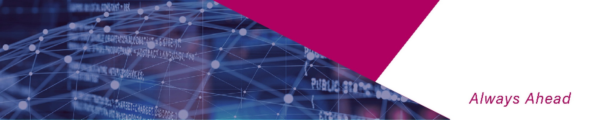 Company banner showing Visual Corporation branding
