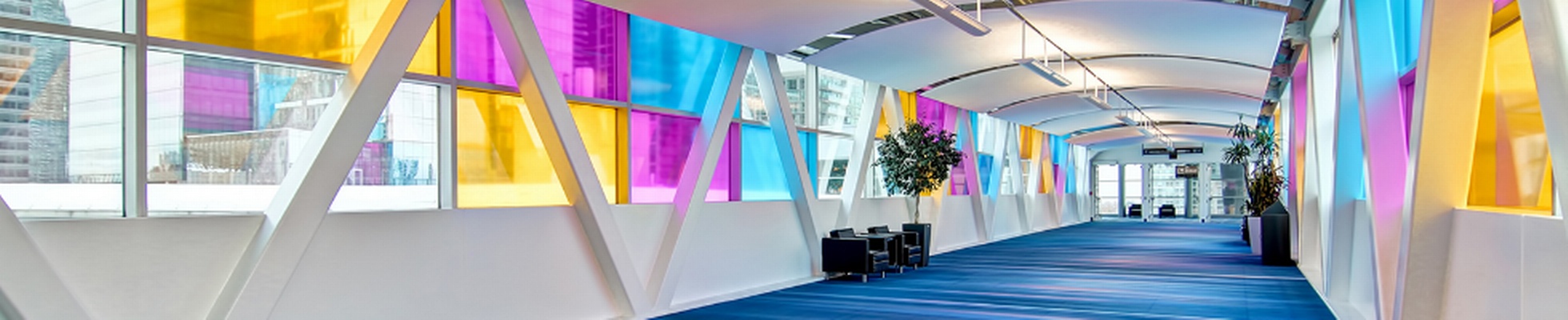 Company banner showing Visual Corporation branding