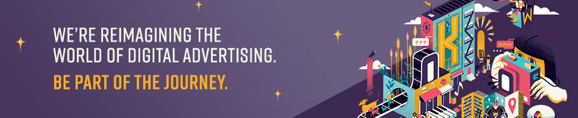 Company banner showing Visual Corporation branding