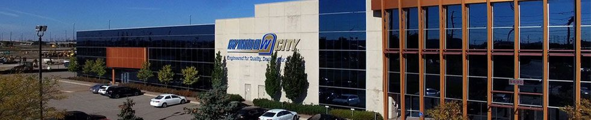 Company banner showing Visual Corporation branding