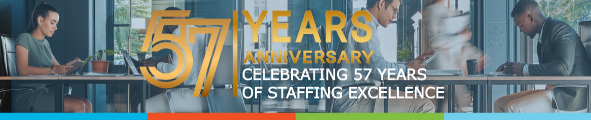 Company banner showing Visual Corporation branding
