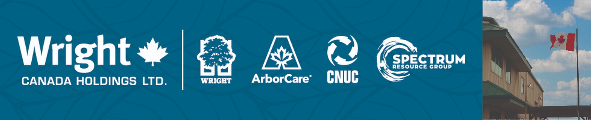Company banner showing Visual Corporation branding