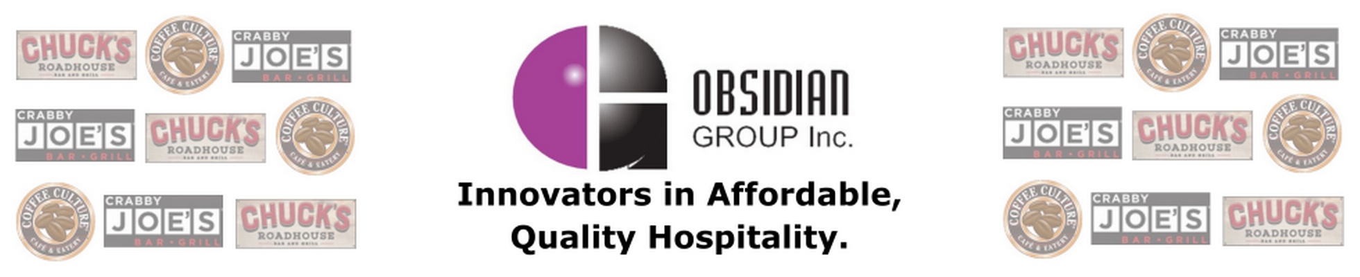 Company banner showing Visual Corporation branding