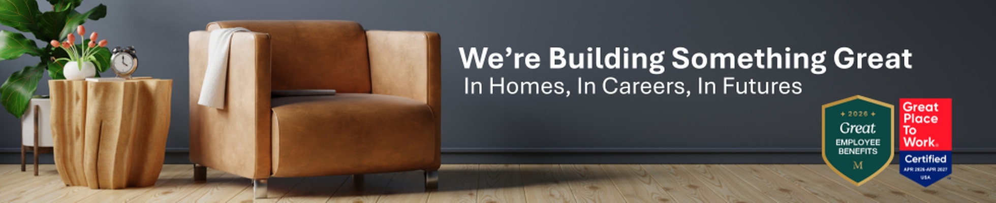Company banner showing Visual Corporation branding
