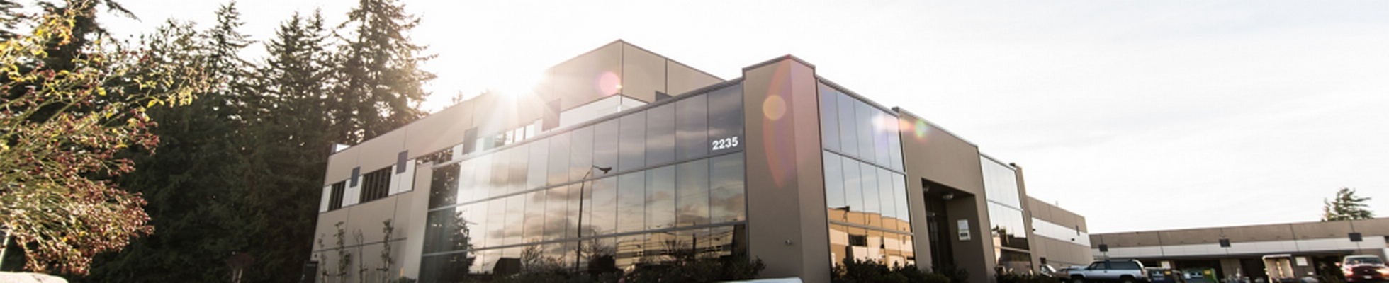 Company banner showing Visual Corporation branding
