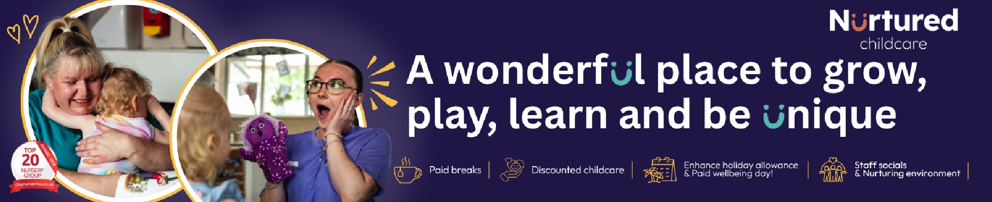 Nurtured Childcare logo