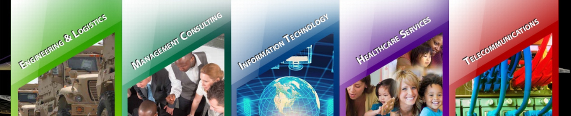 Company banner showing Visual Corporation branding
