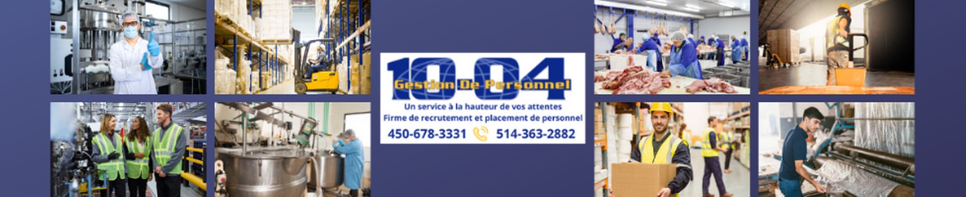 Company banner showing Visual Corporation branding