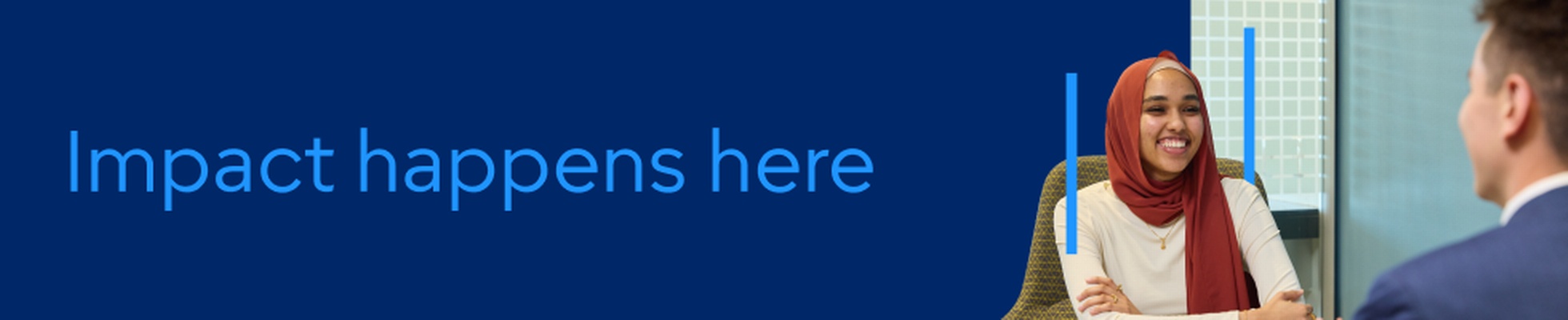 Company banner showing Visual Corporation branding