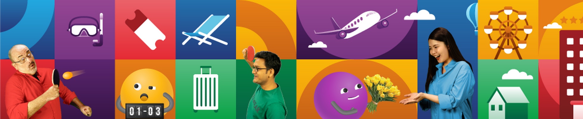 Company banner showing Visual Corporation branding