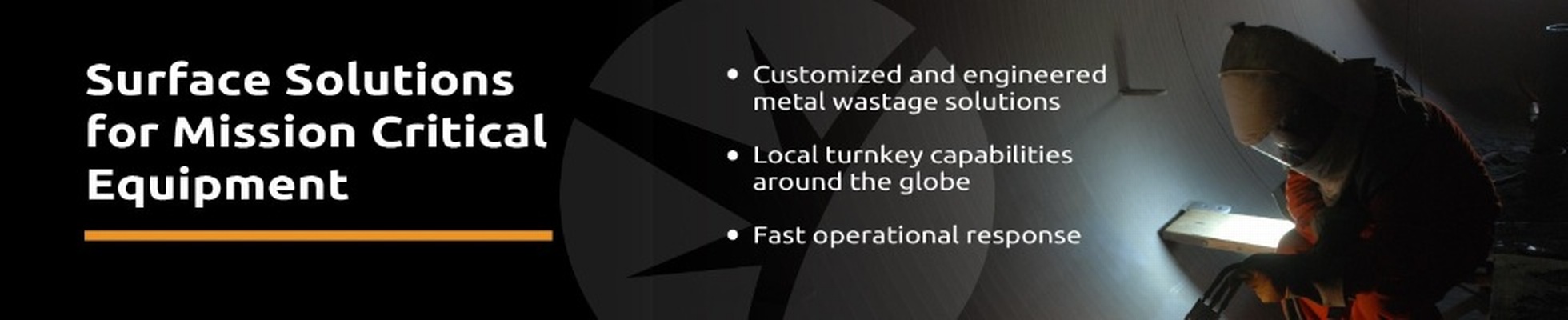 Company banner showing Visual Corporation branding