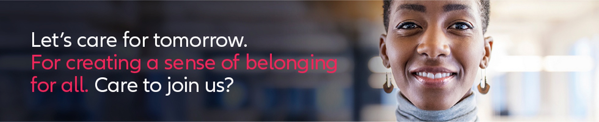 Company banner showing Visual Corporation branding