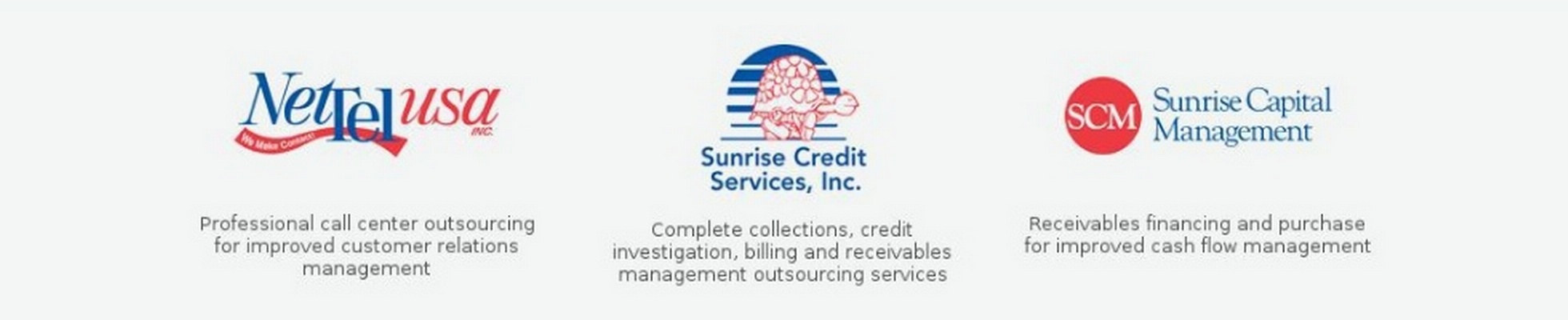Company banner showing Visual Corporation branding
