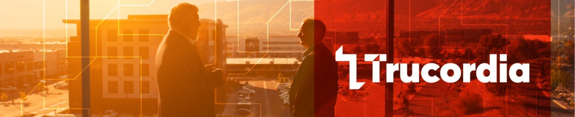 Company banner showing Visual Corporation branding