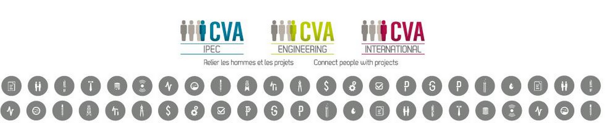 Company banner showing Visual Corporation branding