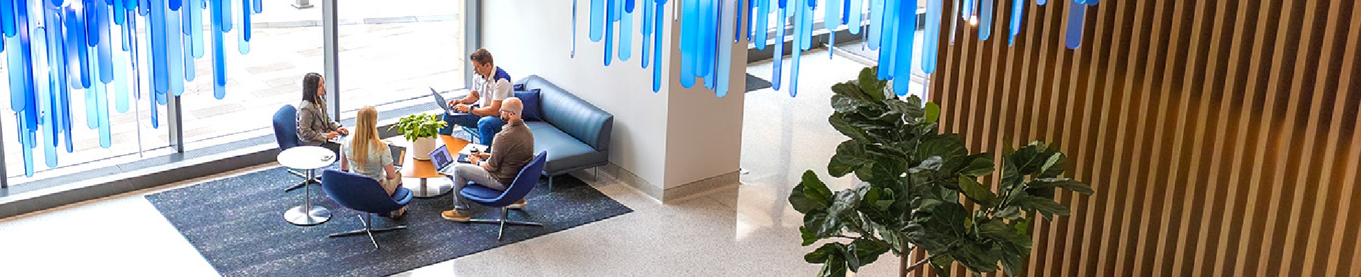 Company banner showing Visual Corporation branding