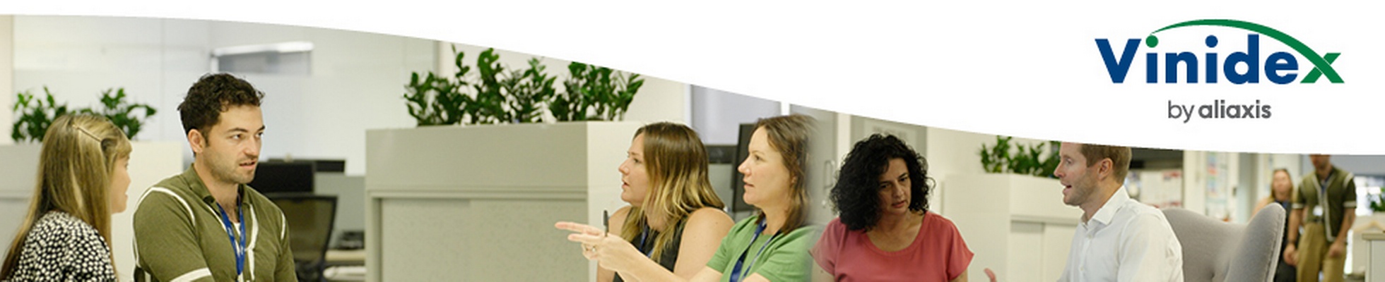 Company banner showing Visual Corporation branding