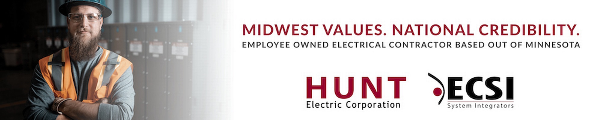 Company banner showing Visual Corporation branding