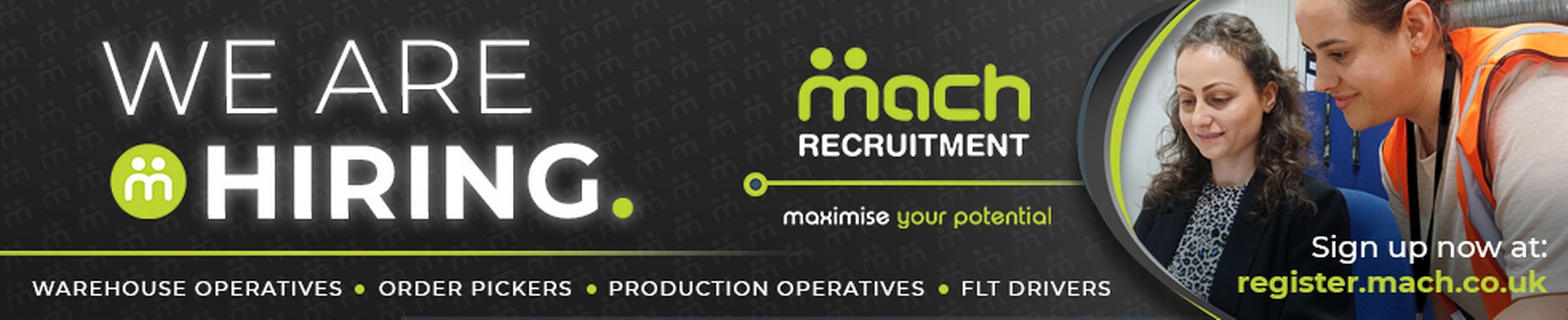 Company banner showing Visual Corporation branding