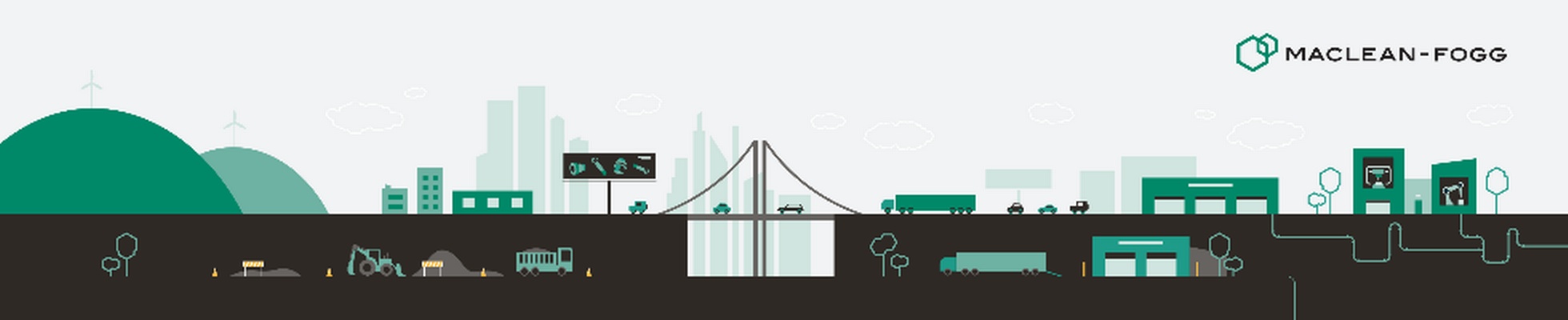 Company banner showing Visual Corporation branding