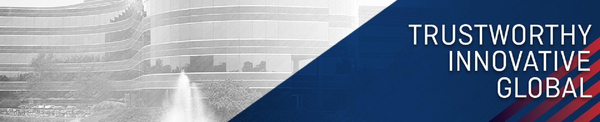 Company banner showing Visual Corporation branding
