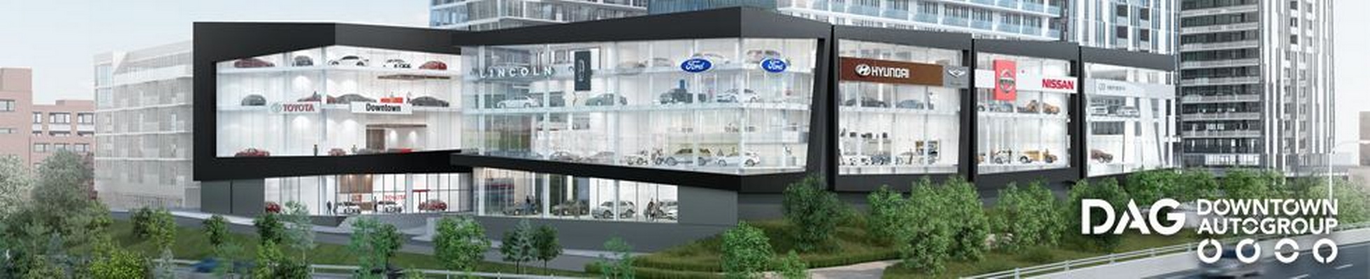 Company banner showing Visual Corporation branding