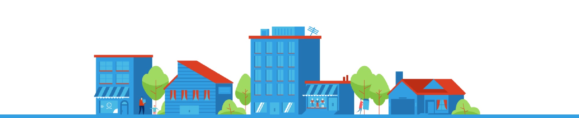 Company banner showing Visual Corporation branding