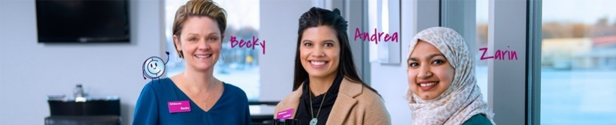 Company banner showing Visual Corporation branding