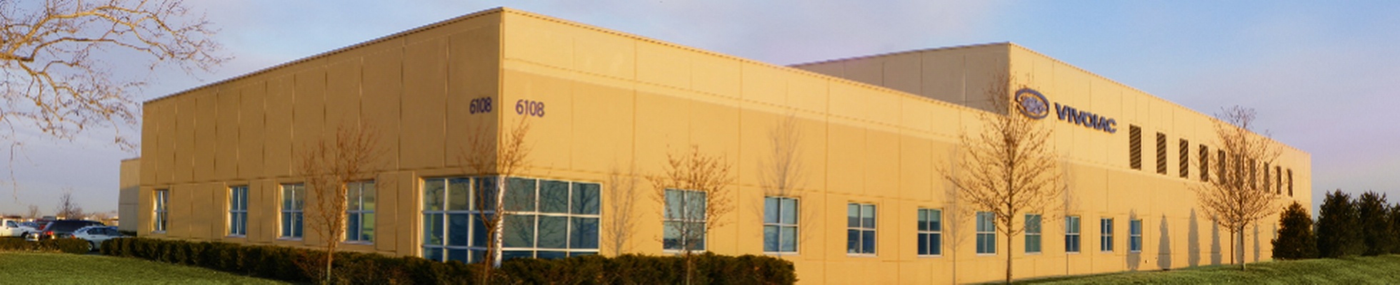 Company banner showing Visual Corporation branding