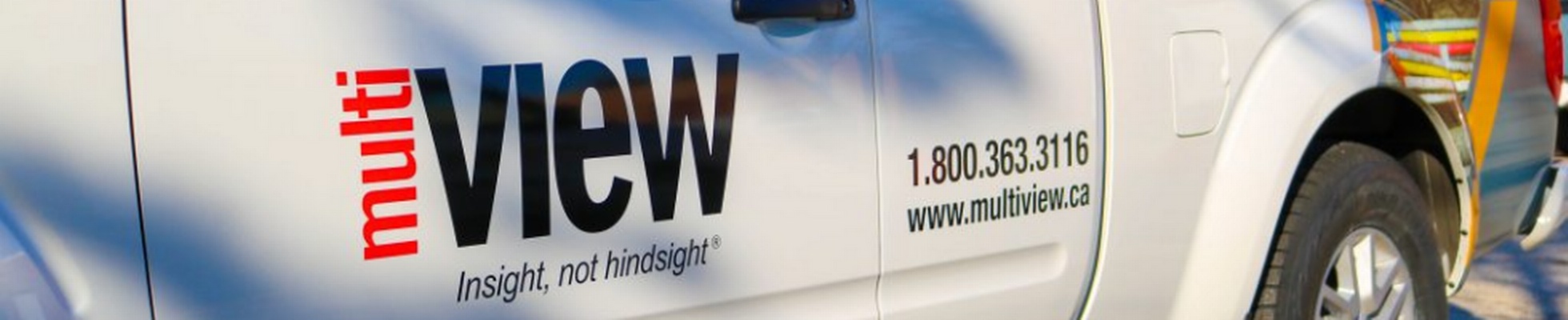 Company banner showing Visual Corporation branding