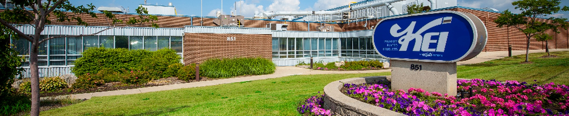 Company banner showing Visual Corporation branding