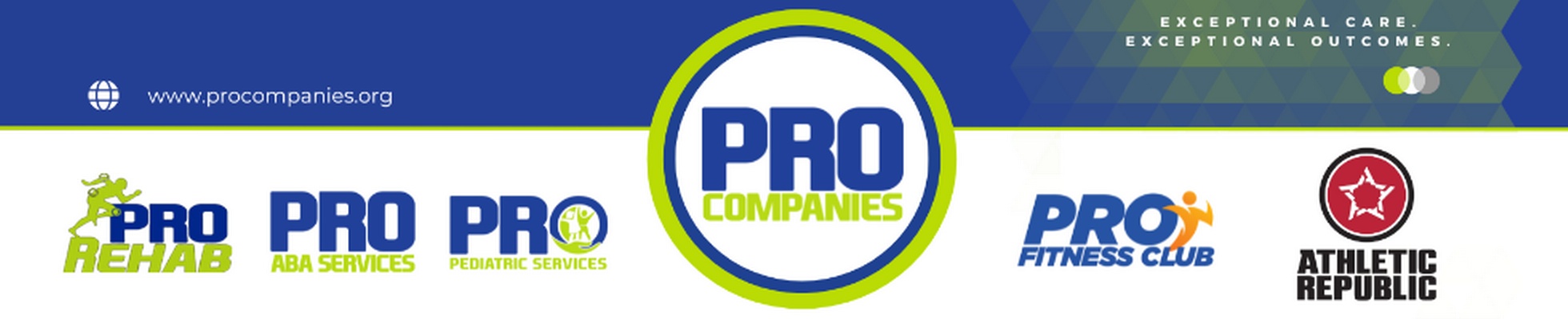 Company banner showing Visual Corporation branding
