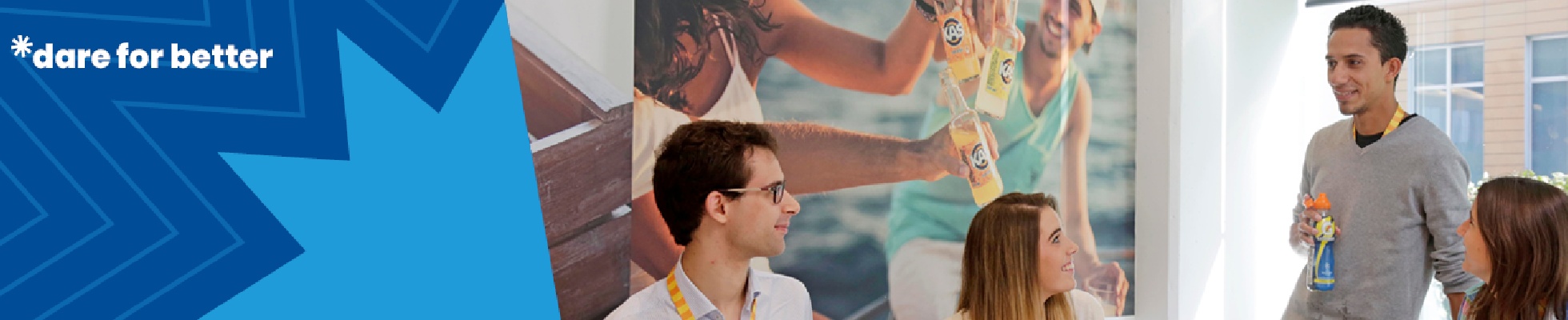 Company banner showing Visual Corporation branding