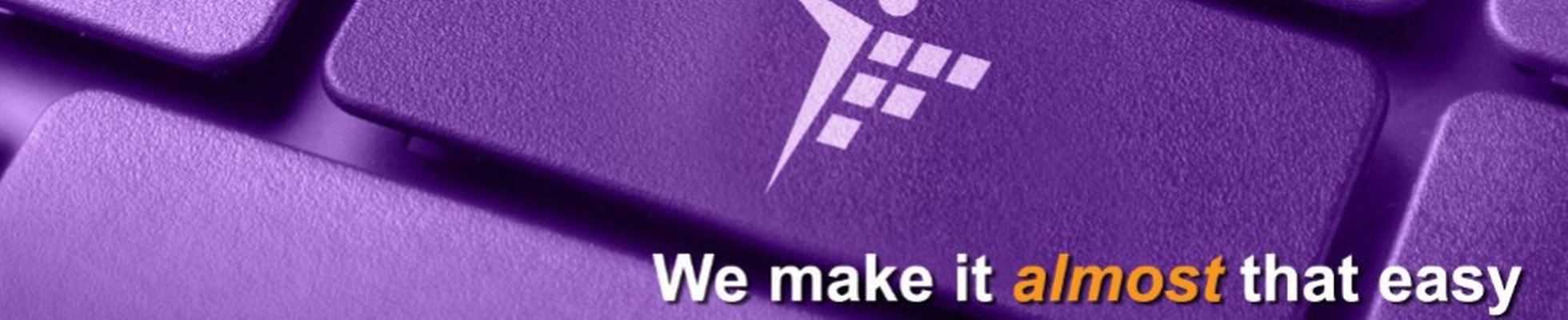 Company banner showing Visual Corporation branding