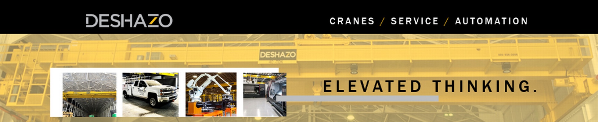 Company banner showing Visual Corporation branding