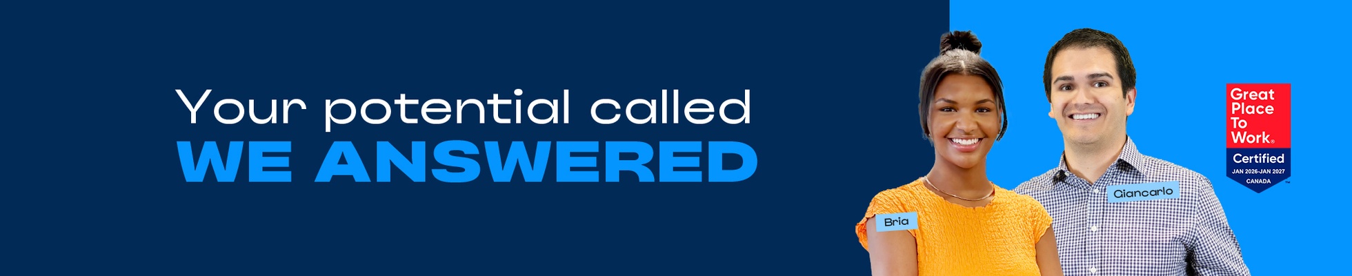 Company banner showing Visual Corporation branding
