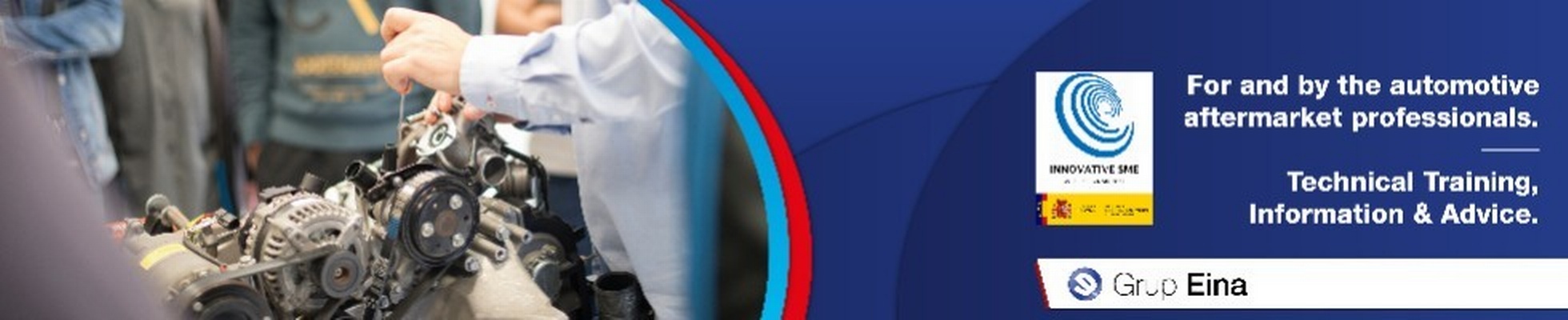 Company banner showing Visual Corporation branding