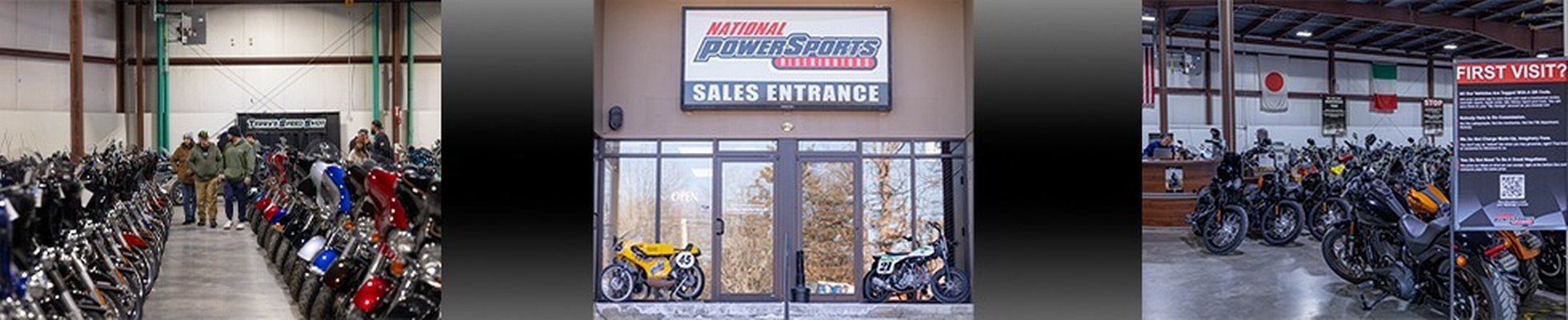 Company banner showing Visual Corporation branding