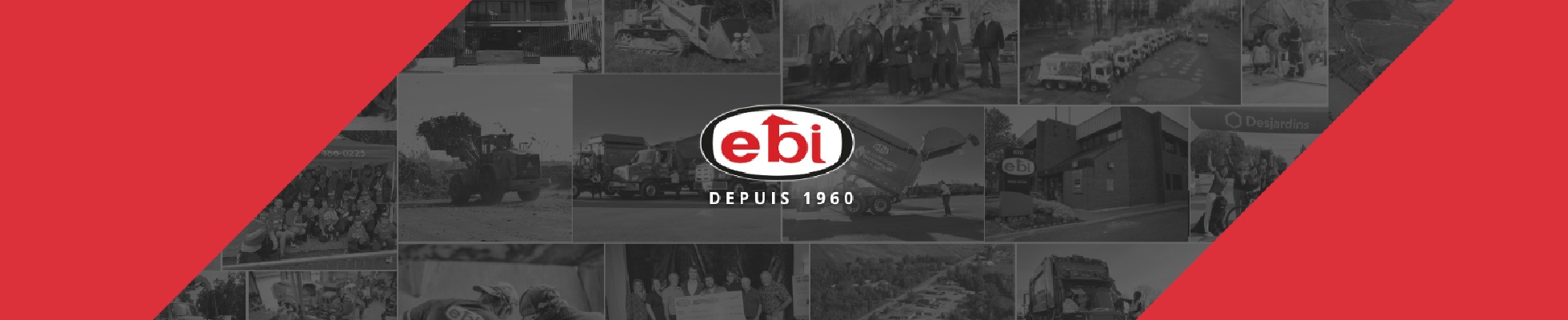 Company banner showing Visual Corporation branding