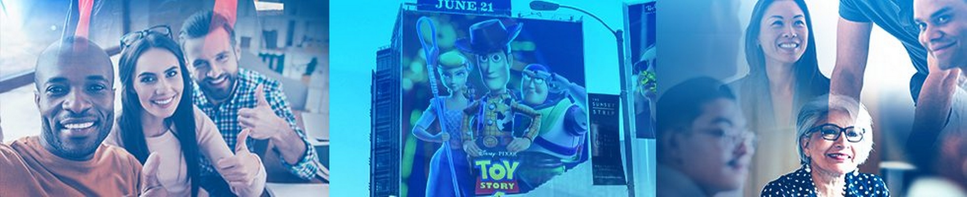 Company banner showing Visual Corporation branding