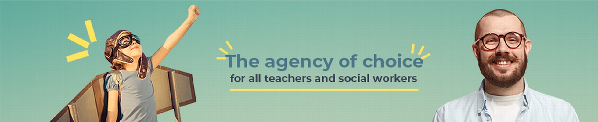 Company banner showing Visual Corporation branding