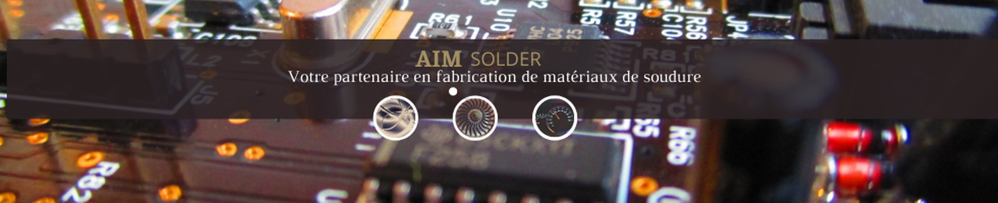 AIM Solder logo