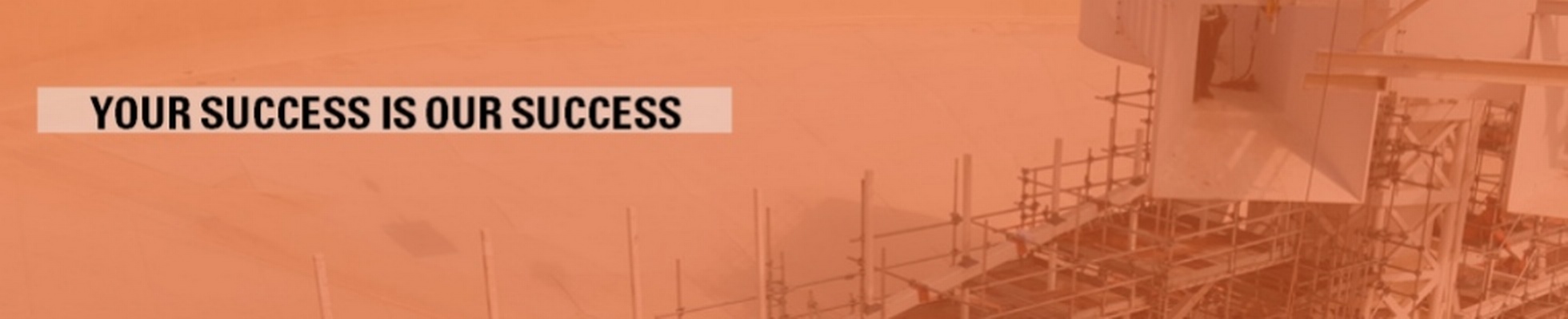 Company banner showing Visual Corporation branding