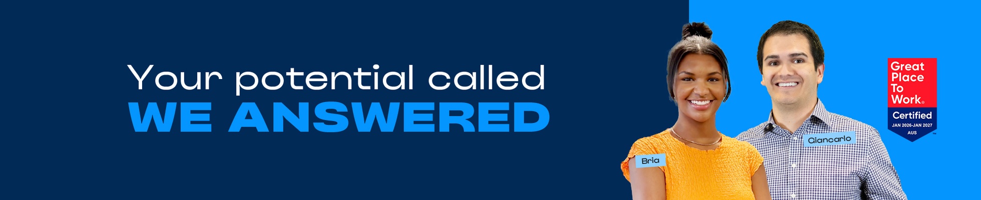 Company banner showing Visual Corporation branding