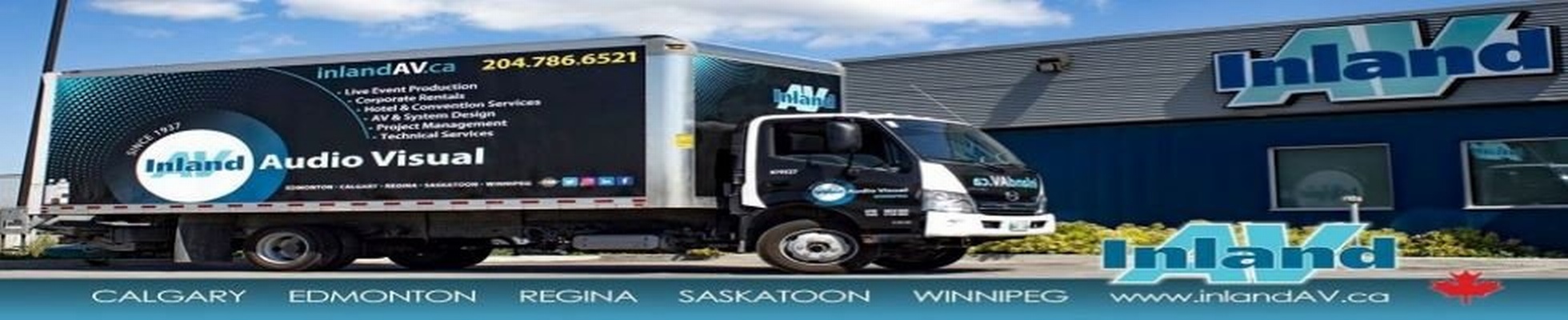 Company banner showing Visual Corporation branding